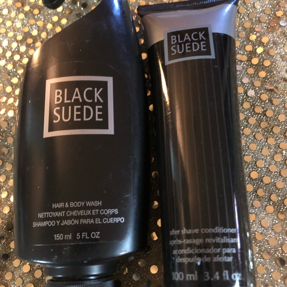 Avon Black suede